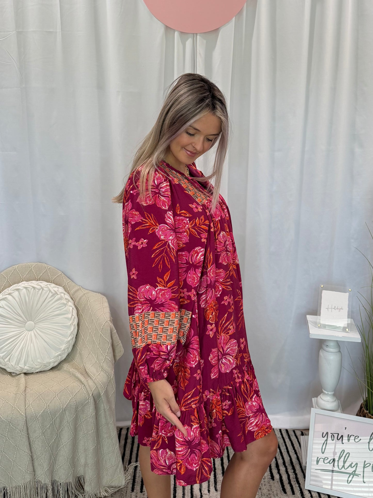 Rosé Bay Dress