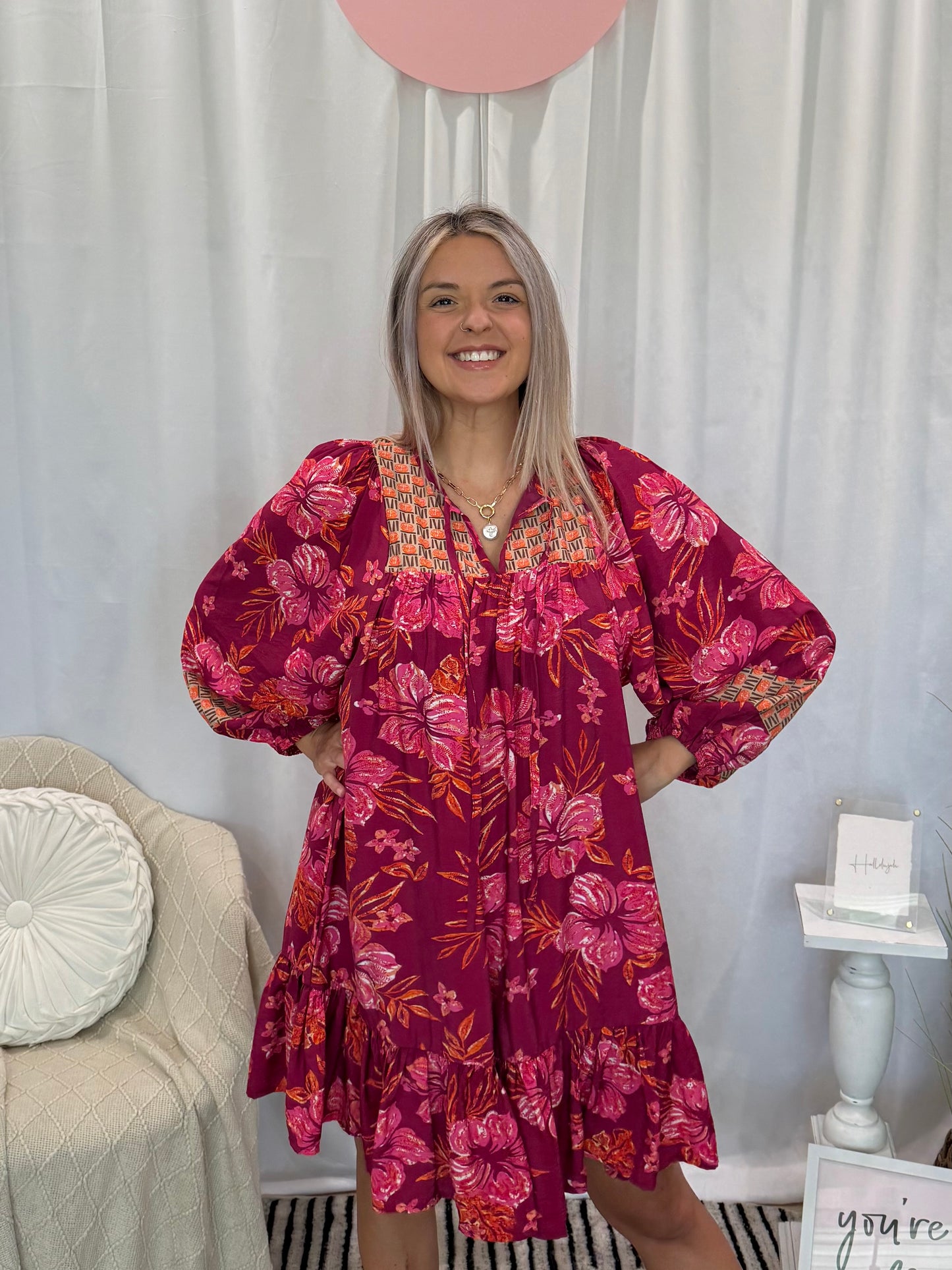Rosé Bay Dress