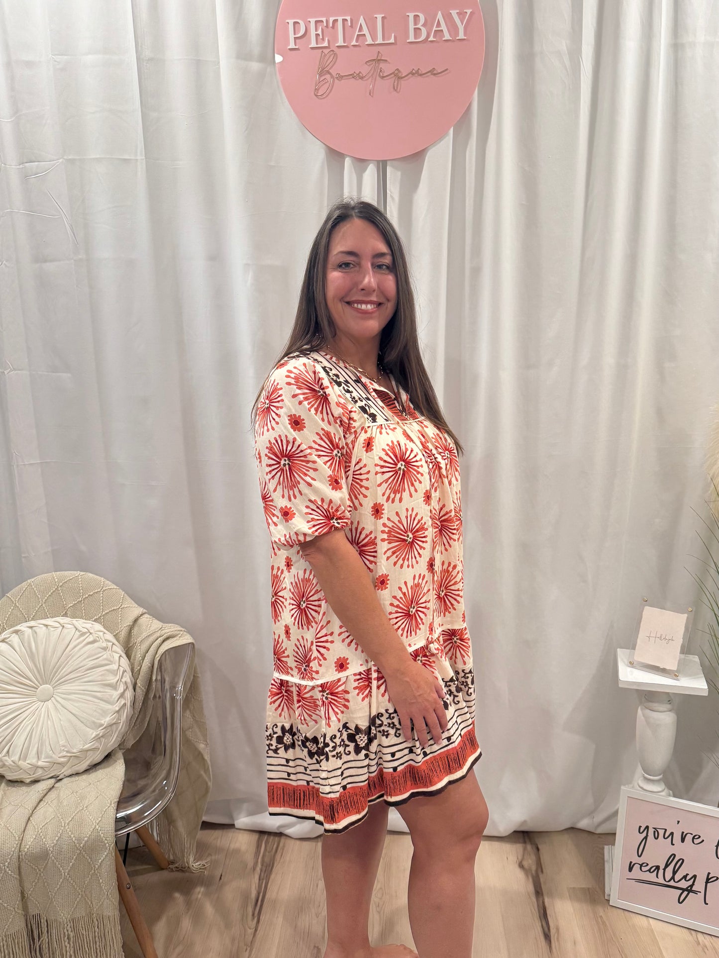 Pomegranate Lush Dress