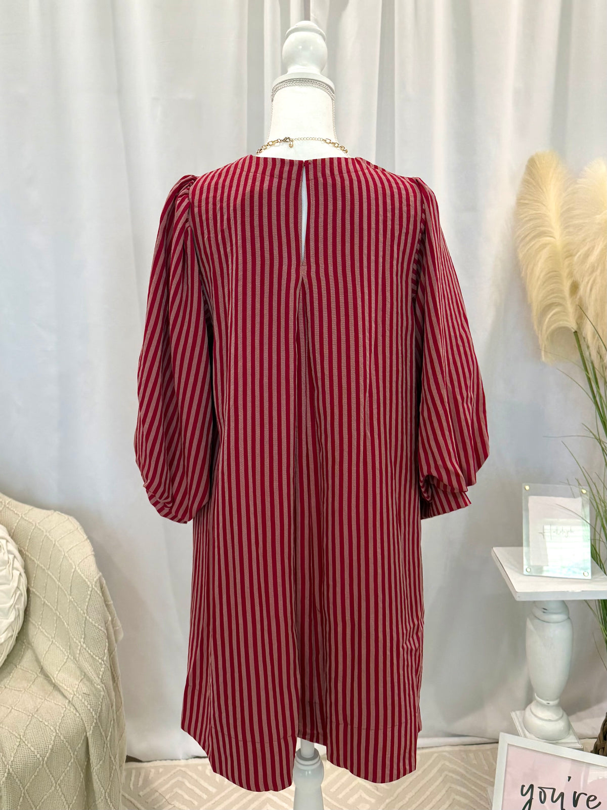 Poinsettia Perfection Dress (Pockets!)