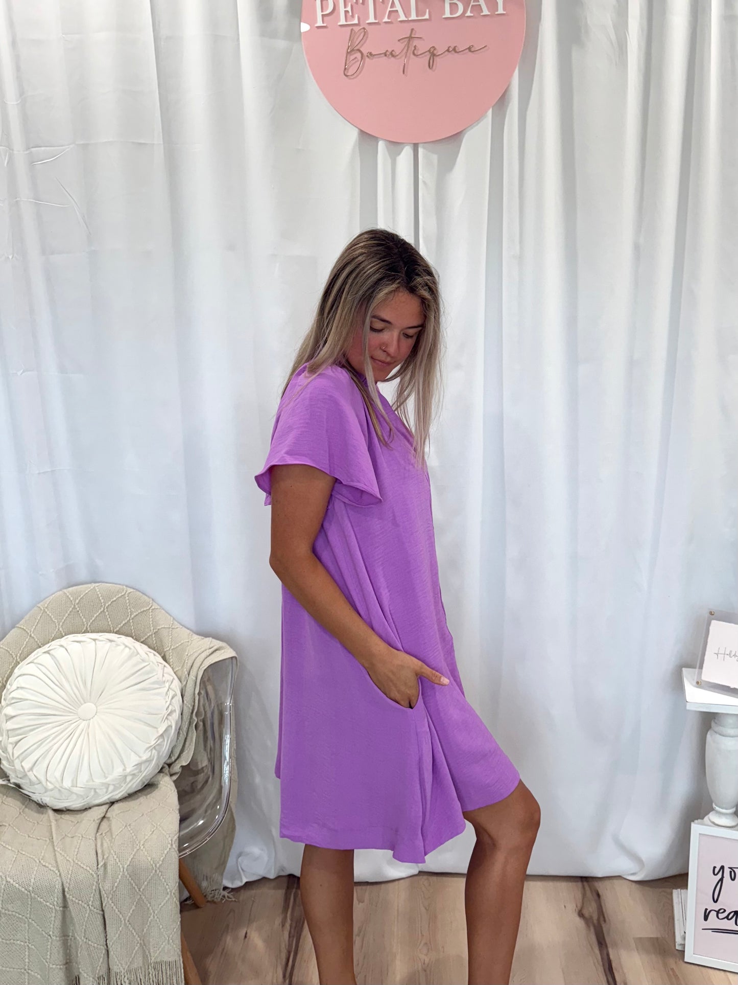 Purple Beauty Dress