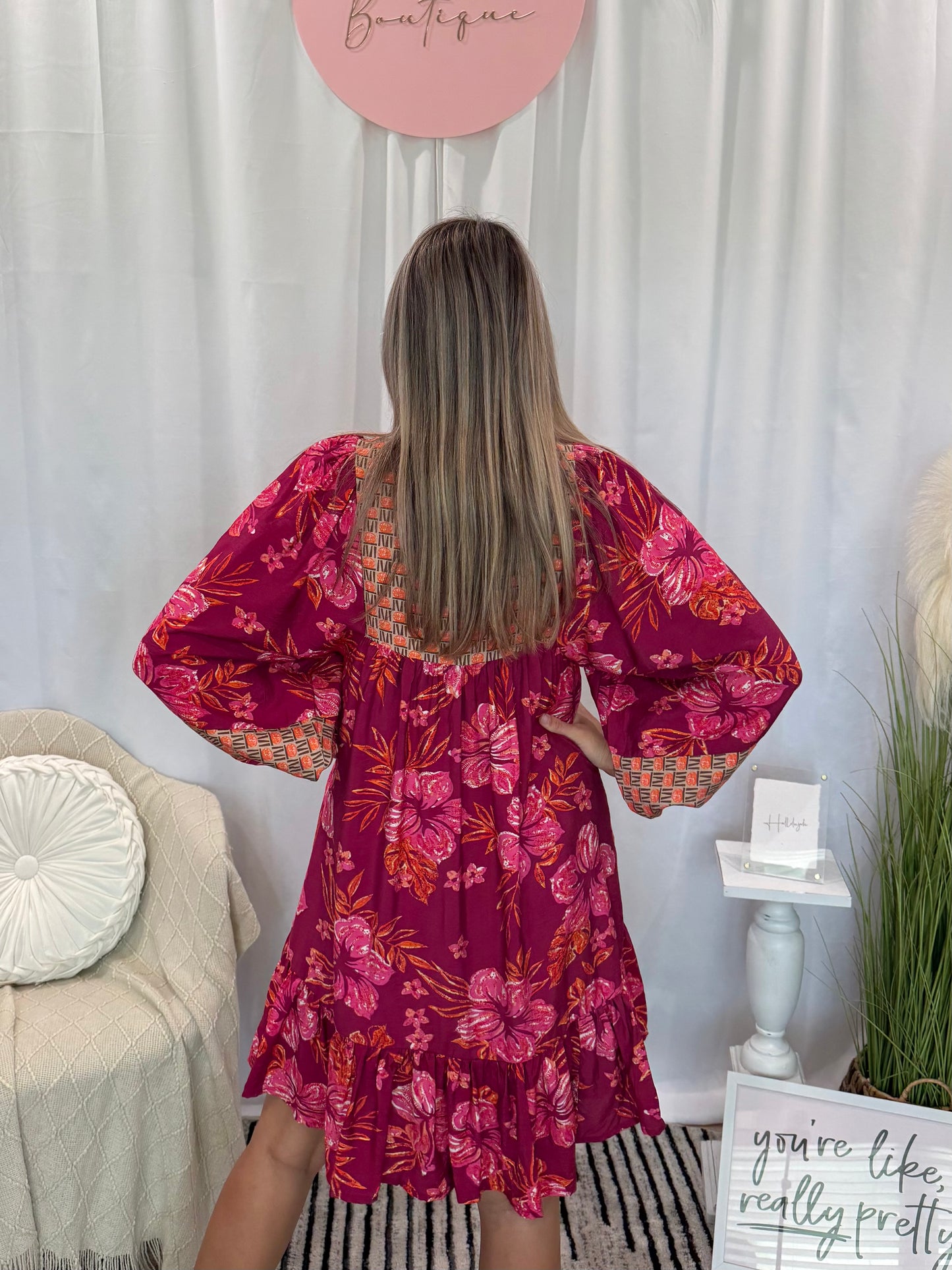 Rosé Bay Dress