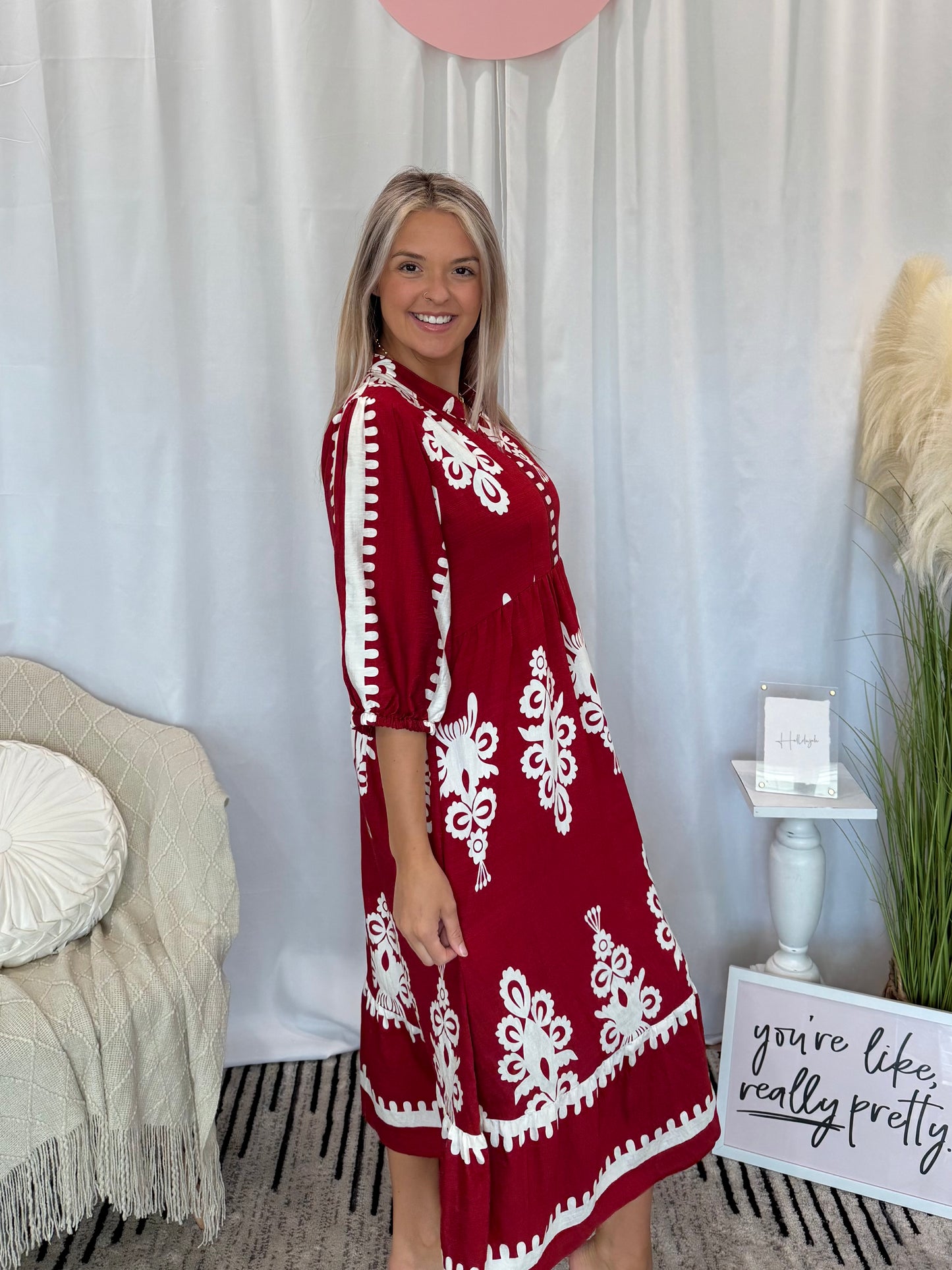 Cranberry French Quarter Dress