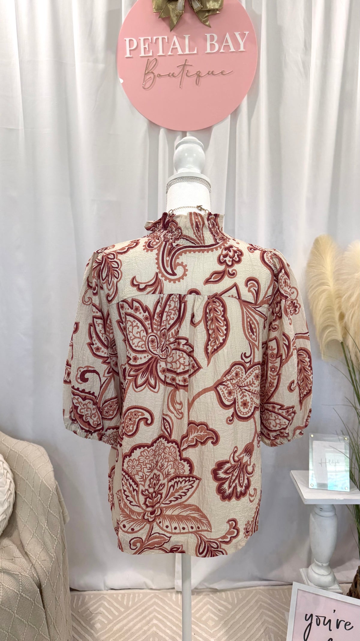 Perfect Cut Rust Top