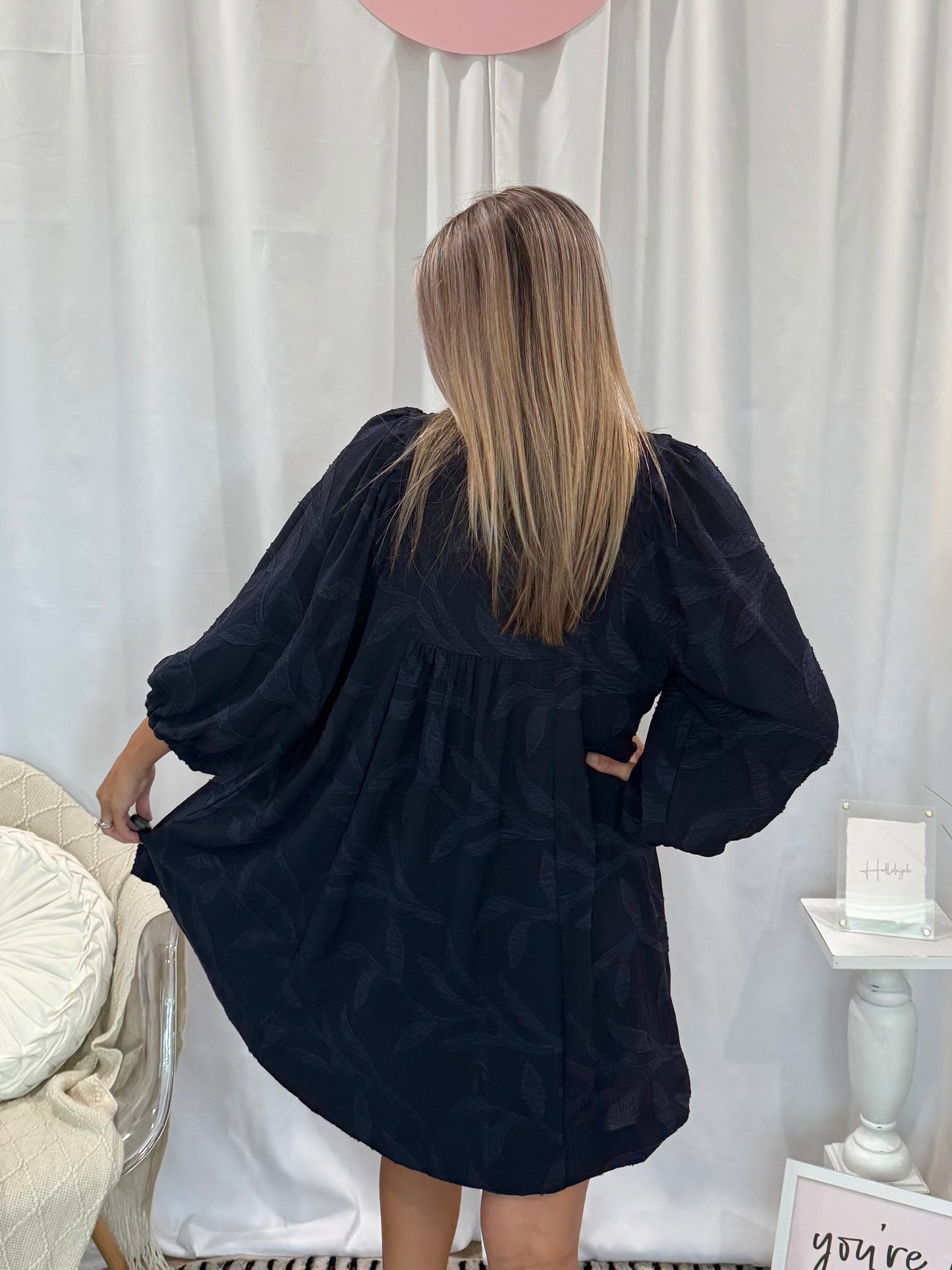 Signature Navy Dress