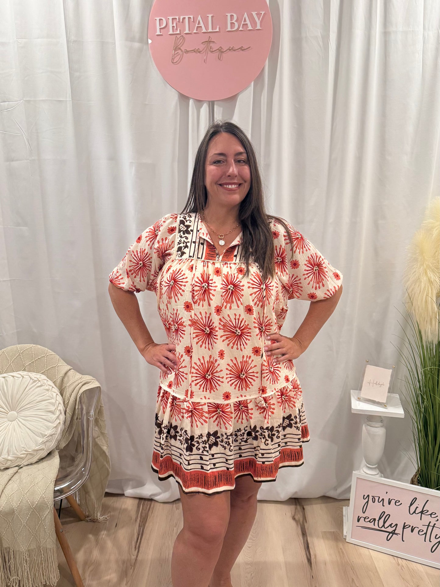 Pomegranate Lush Dress
