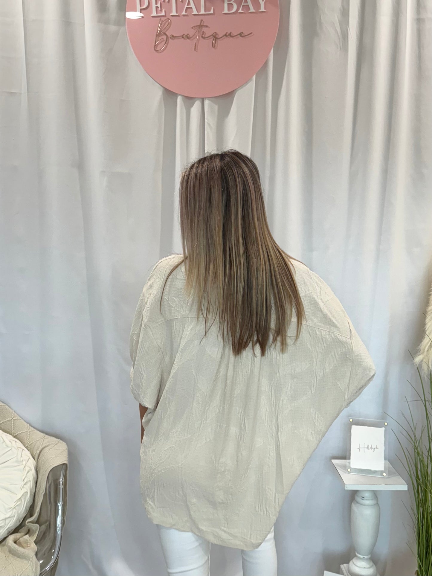 Lush Cream Top