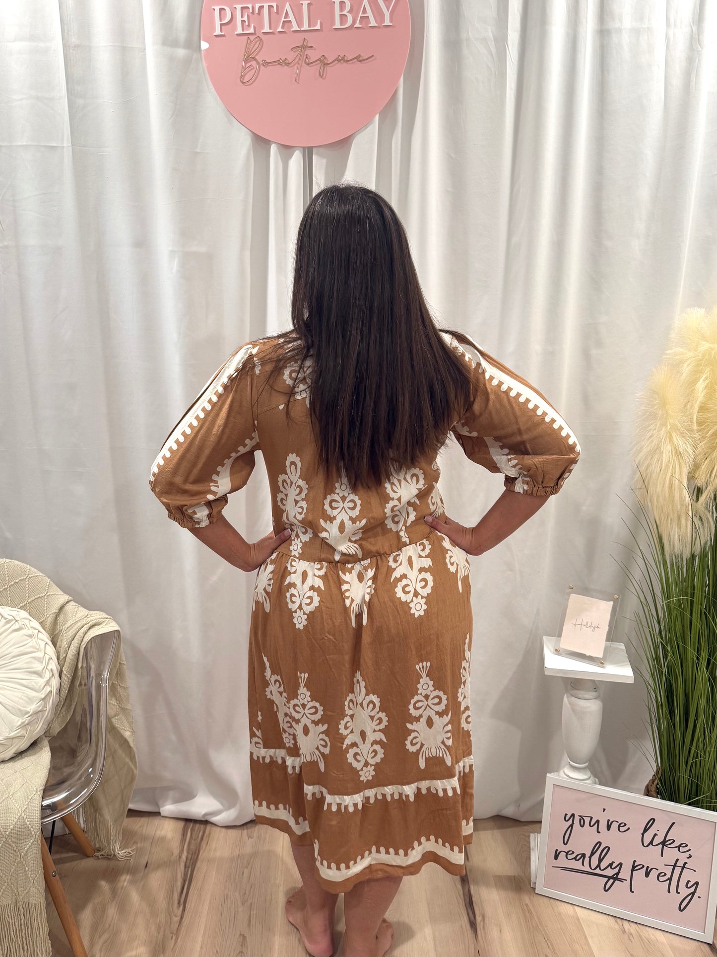 Mocha French Quarter Dress