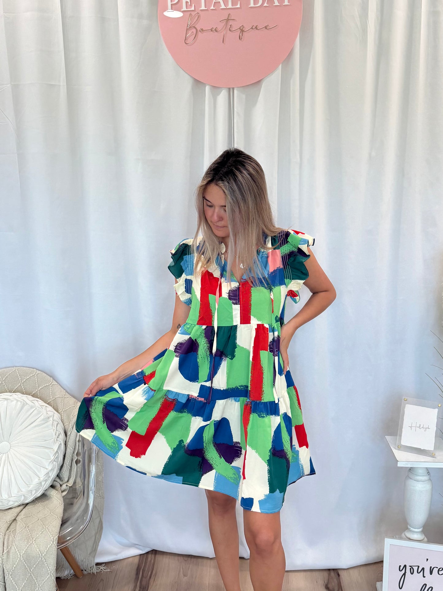 Colored in Happiness Dress