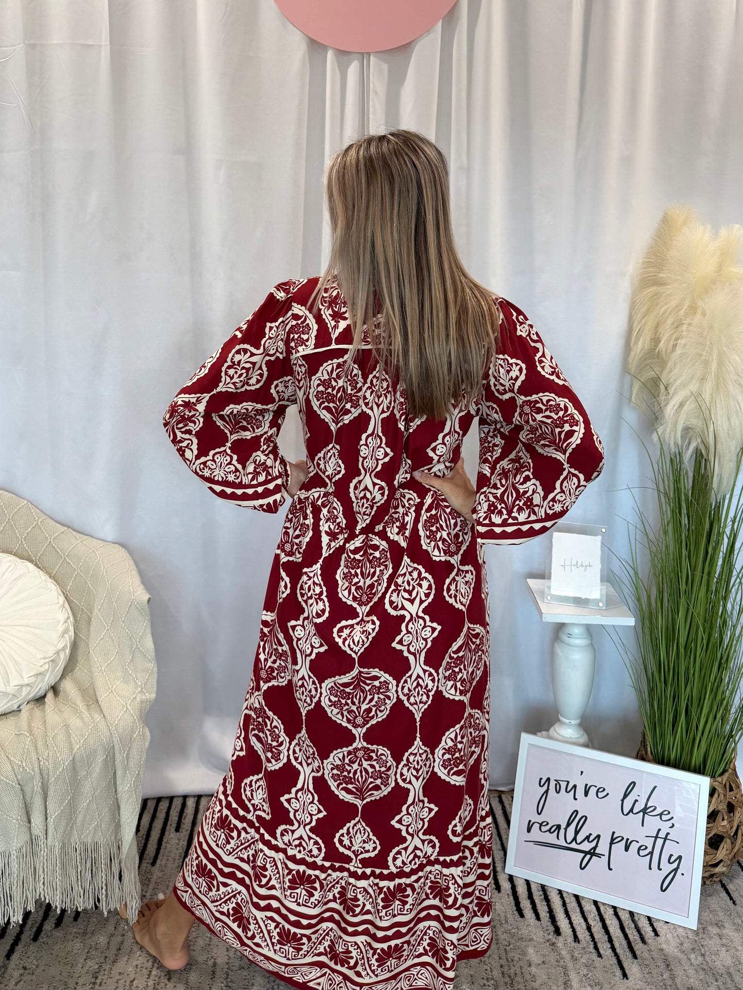 Cabernet All Day Dress