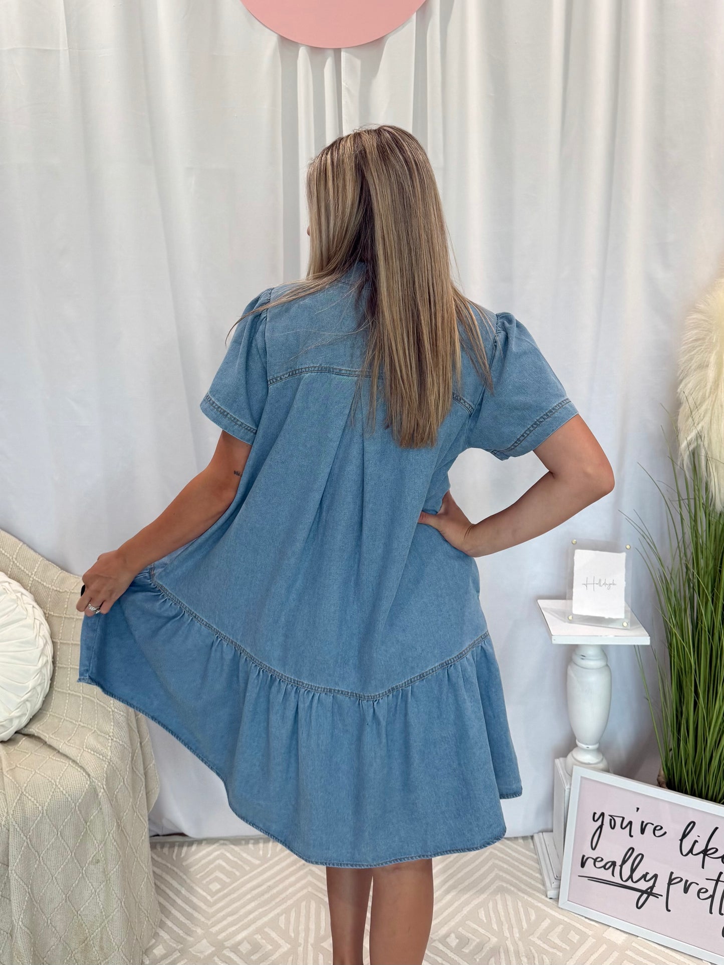 This Is It Denim Dress