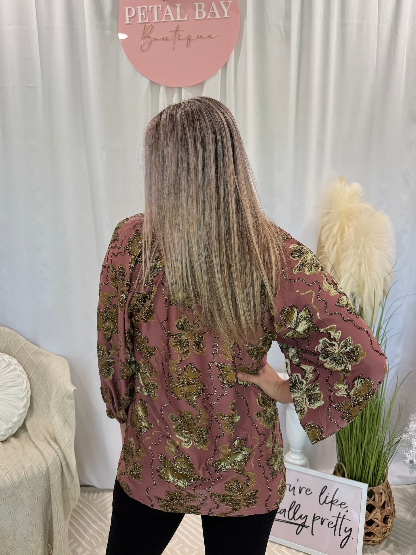 Mauve Glow Top