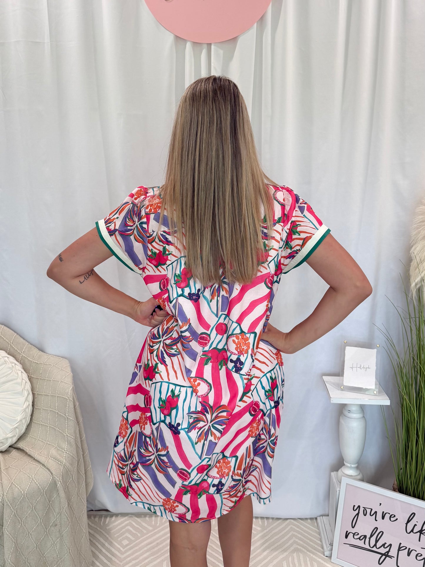 Berry Love Dress (Pockets!)