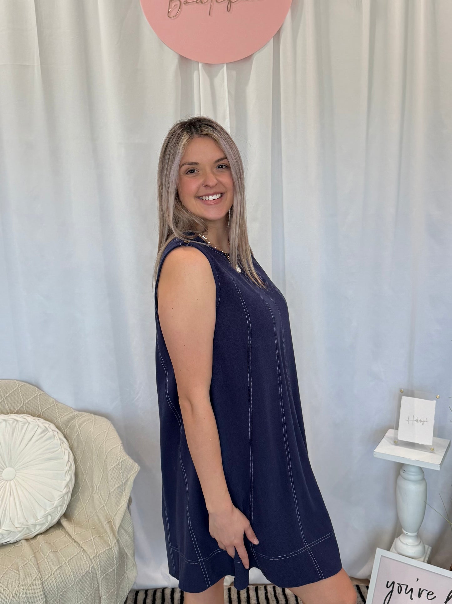 Sapphire Abyss Dress (Pockets!)