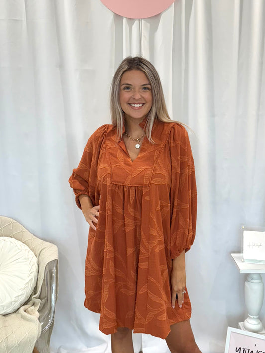 Signature Rust Dress