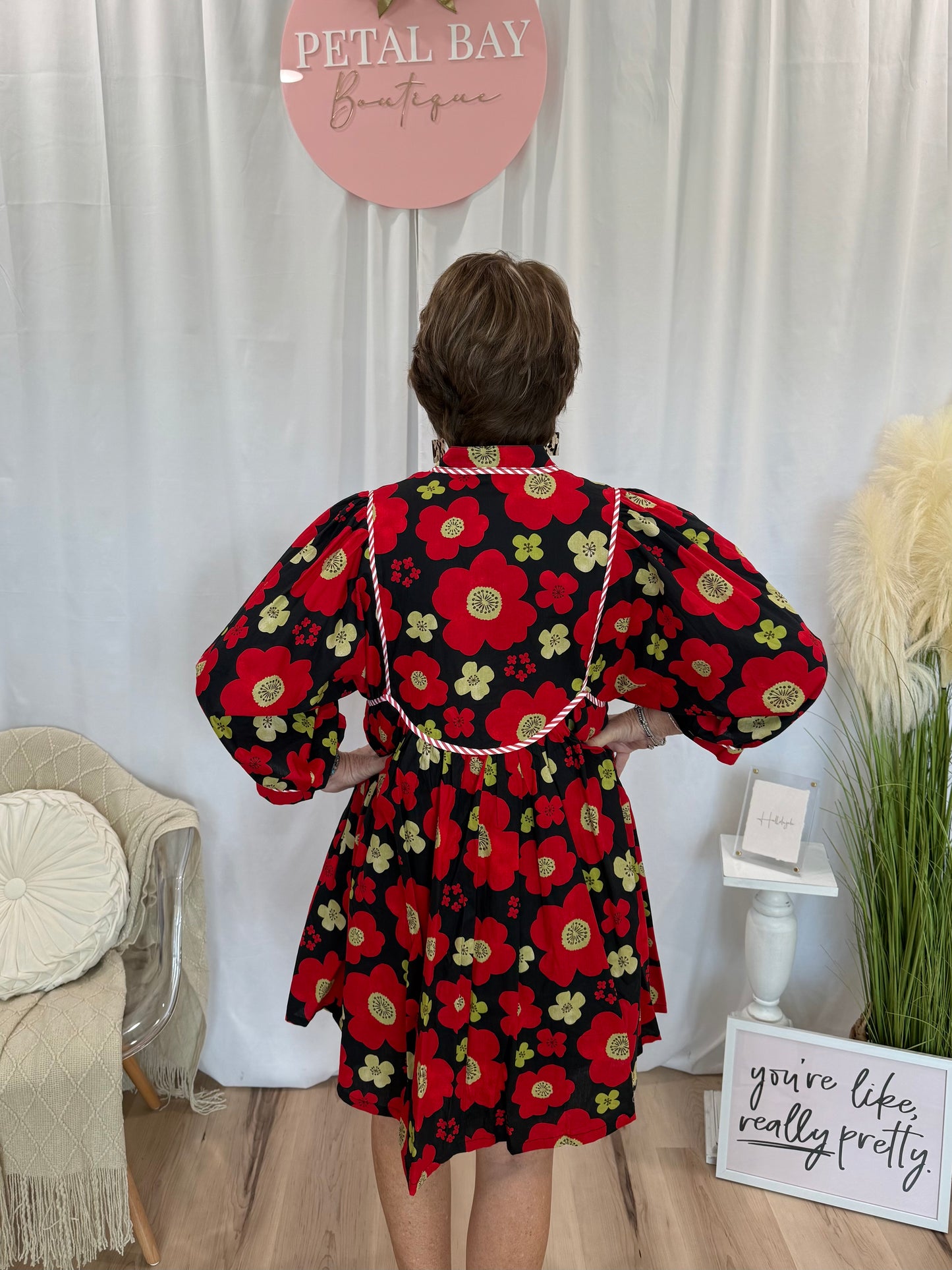 Raspberry Pear Dress