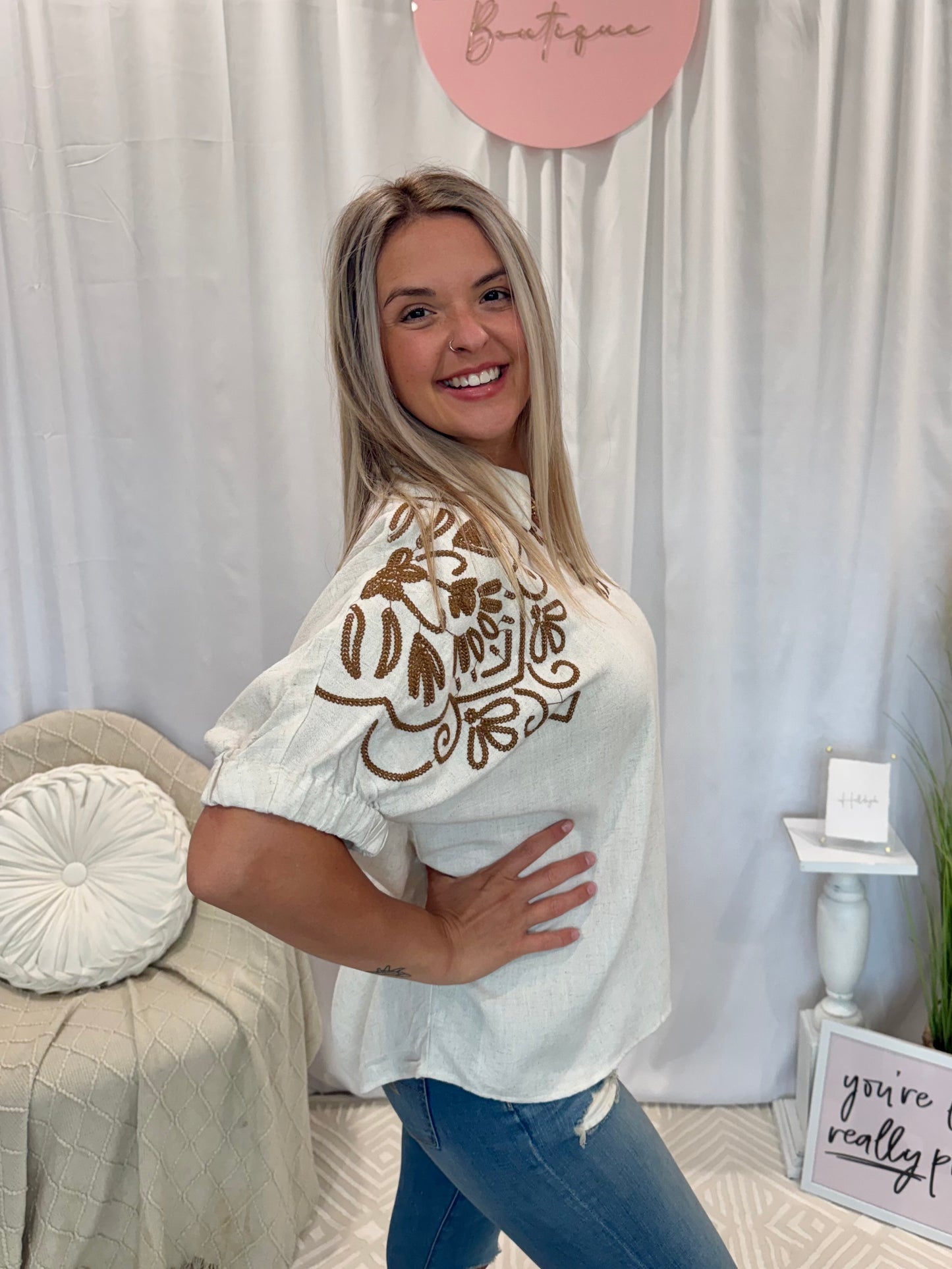 Sandy Oasis Top
