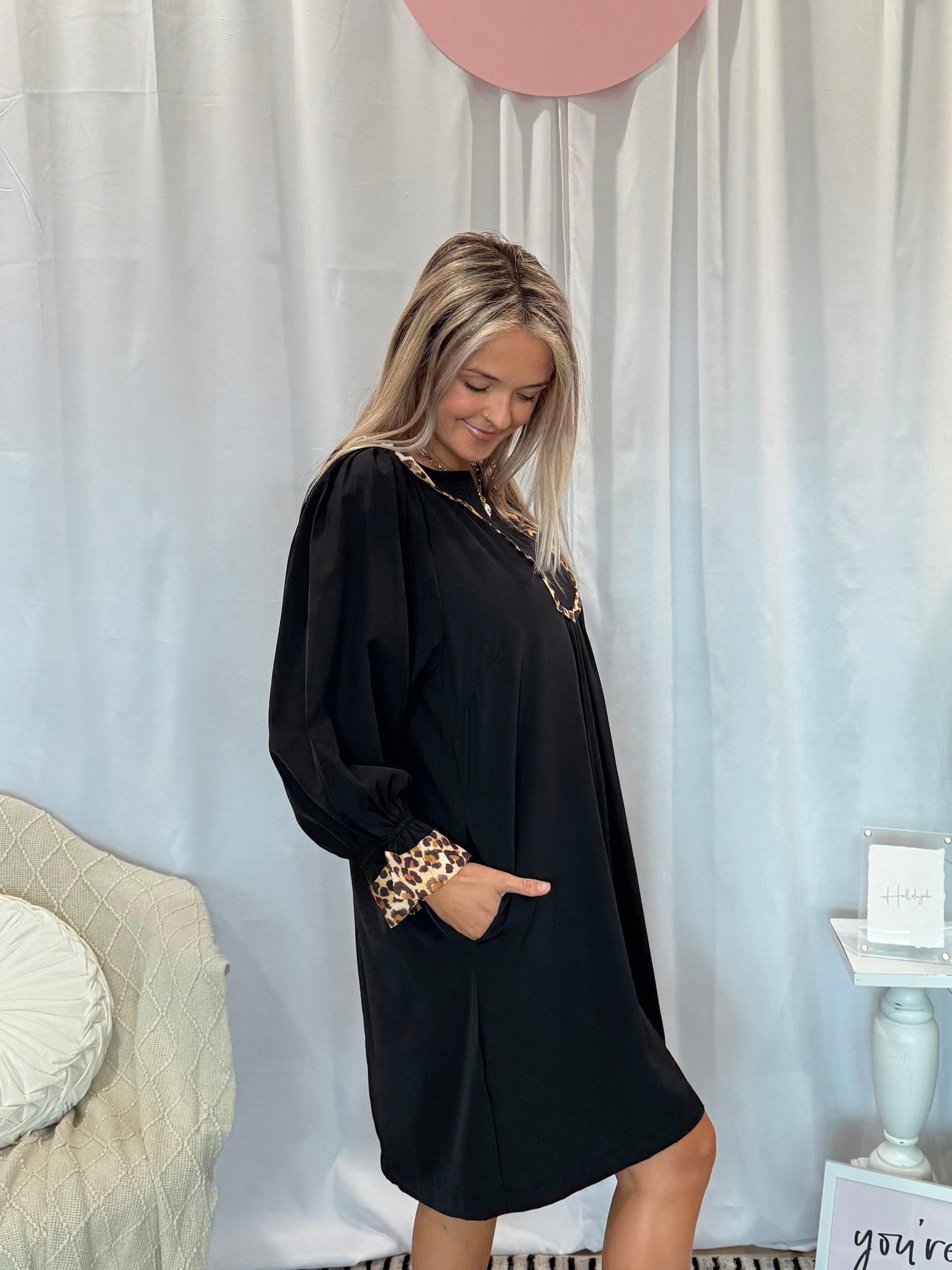 Marvelous Midnight Dress (Pockets!)