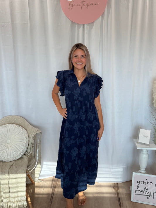 Notable Navy Dress