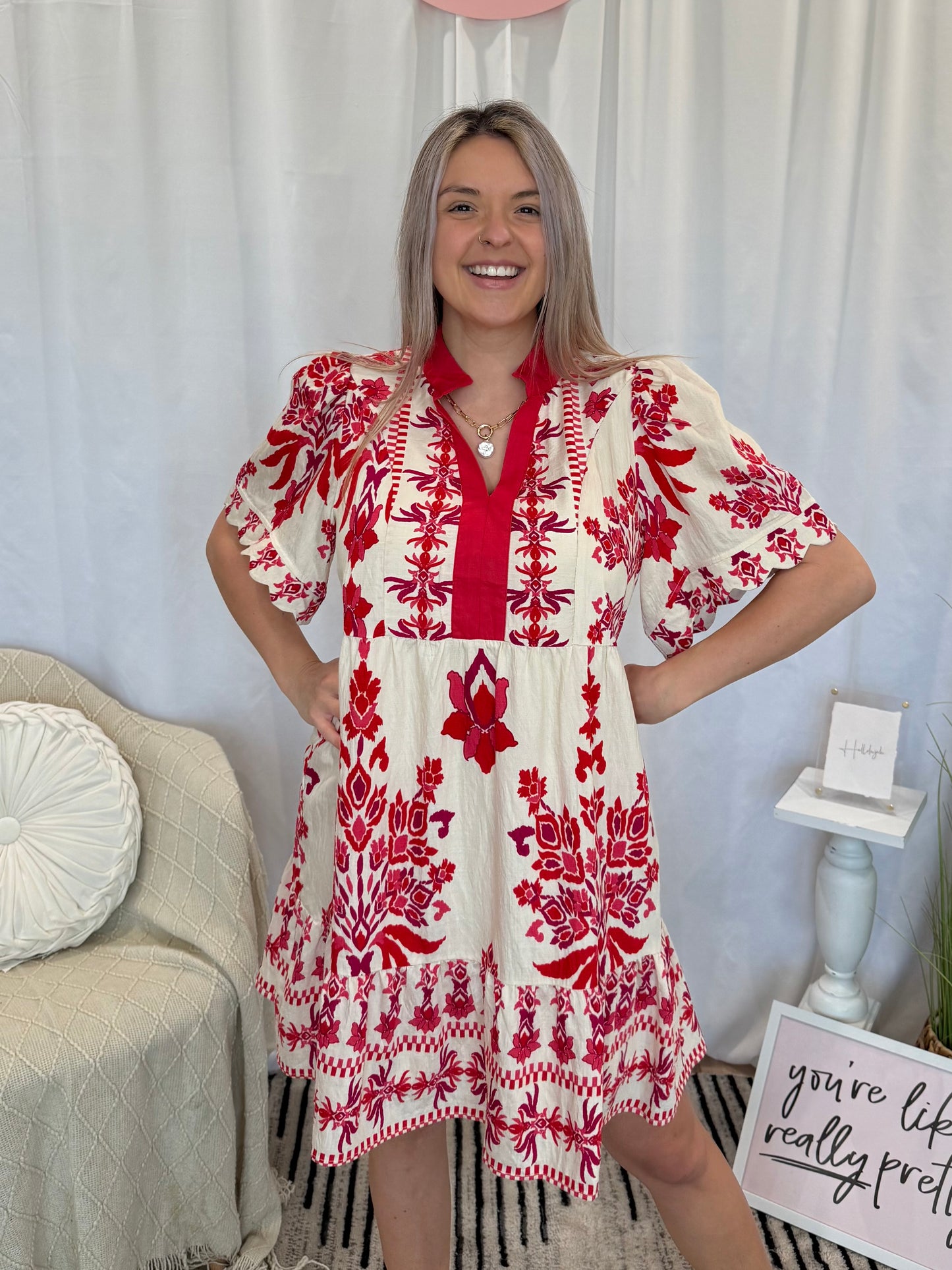 Wine & Dine Me Dress