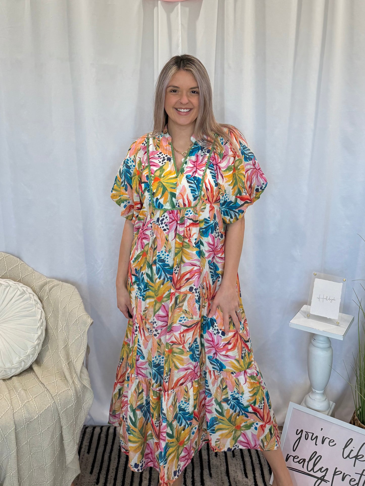 Funfetti Dress (Pockets!)
