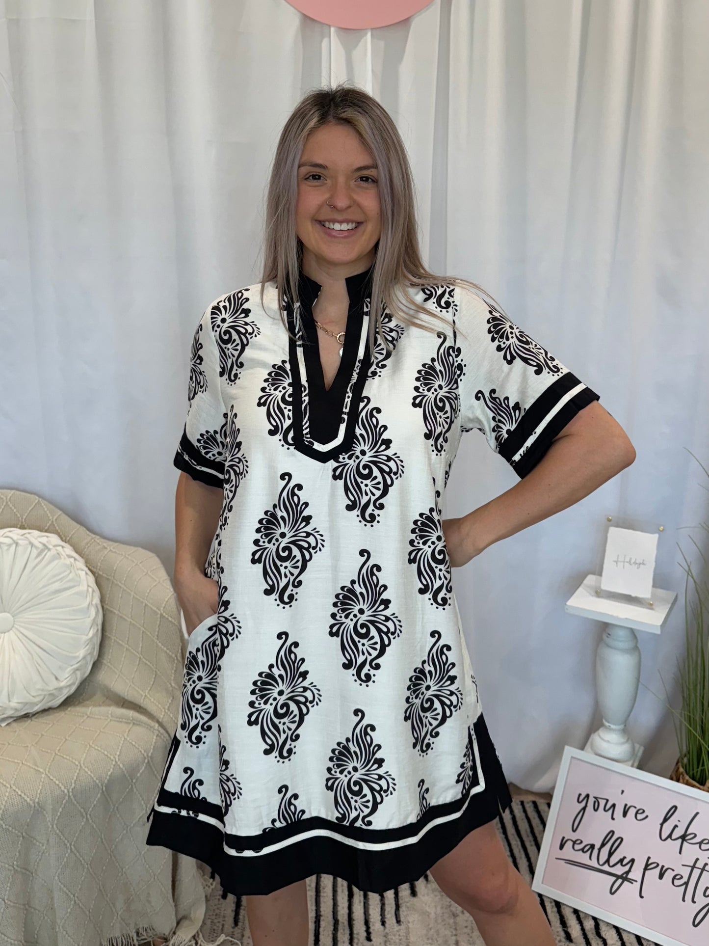 Northern Shore Dress (Pockets!)