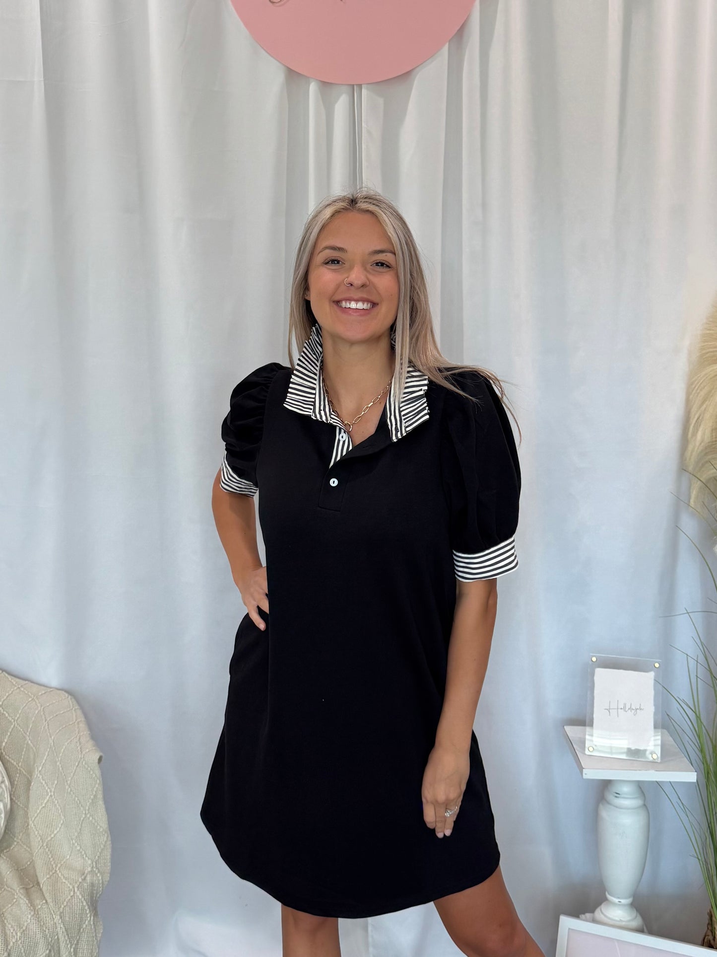 Oreo Drizzle Dress (Pockets!)
