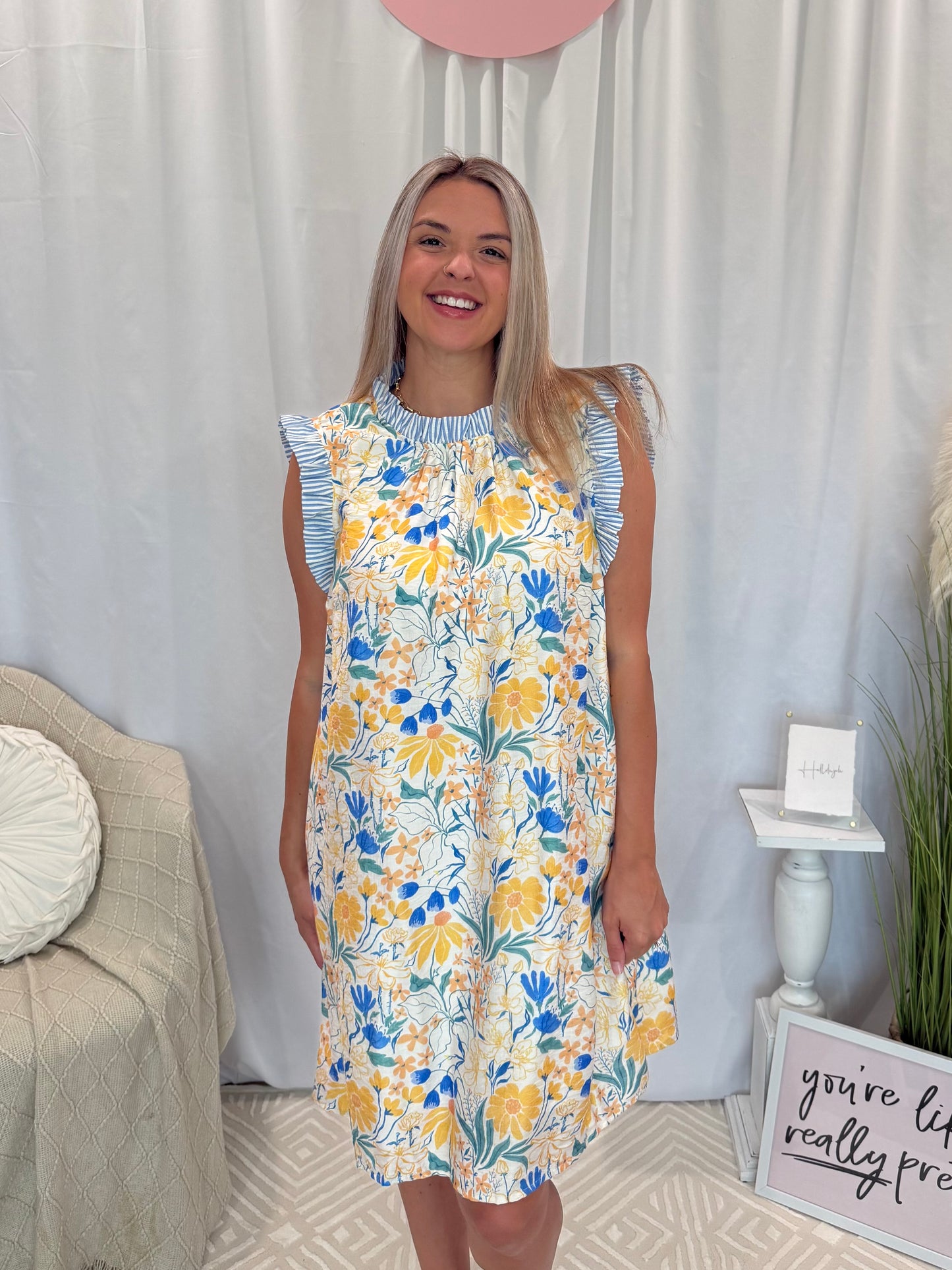 Honey Haze Dress (Pockets!)