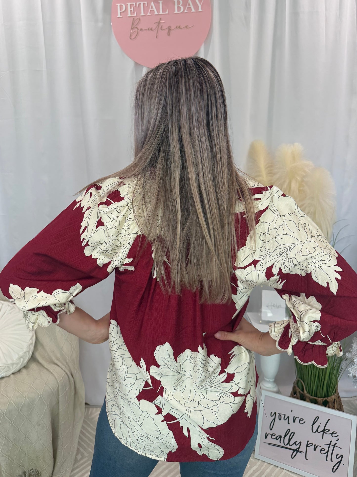 Ruby Delight Top