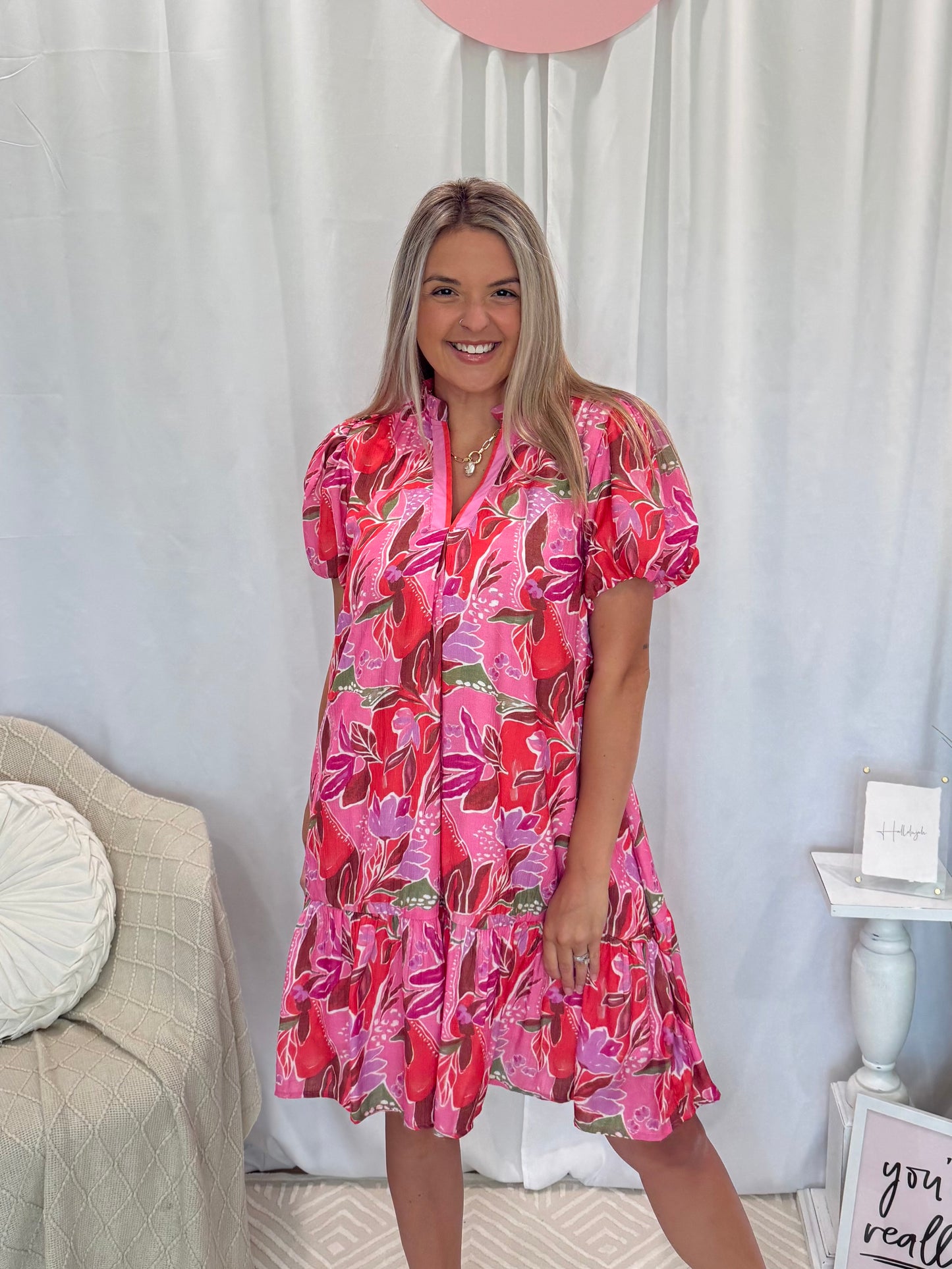Blushing Belle Dress (Pockets!)