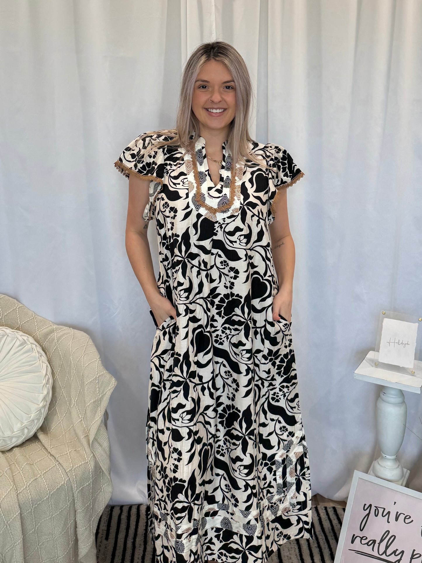 Mocha Espresso Dress (Pockets!)