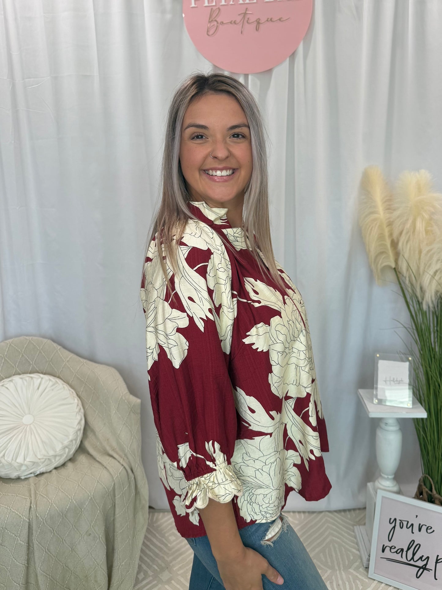 Ruby Delight Top