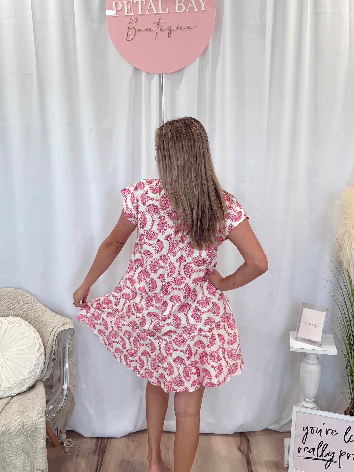 Precious In Pink Dress