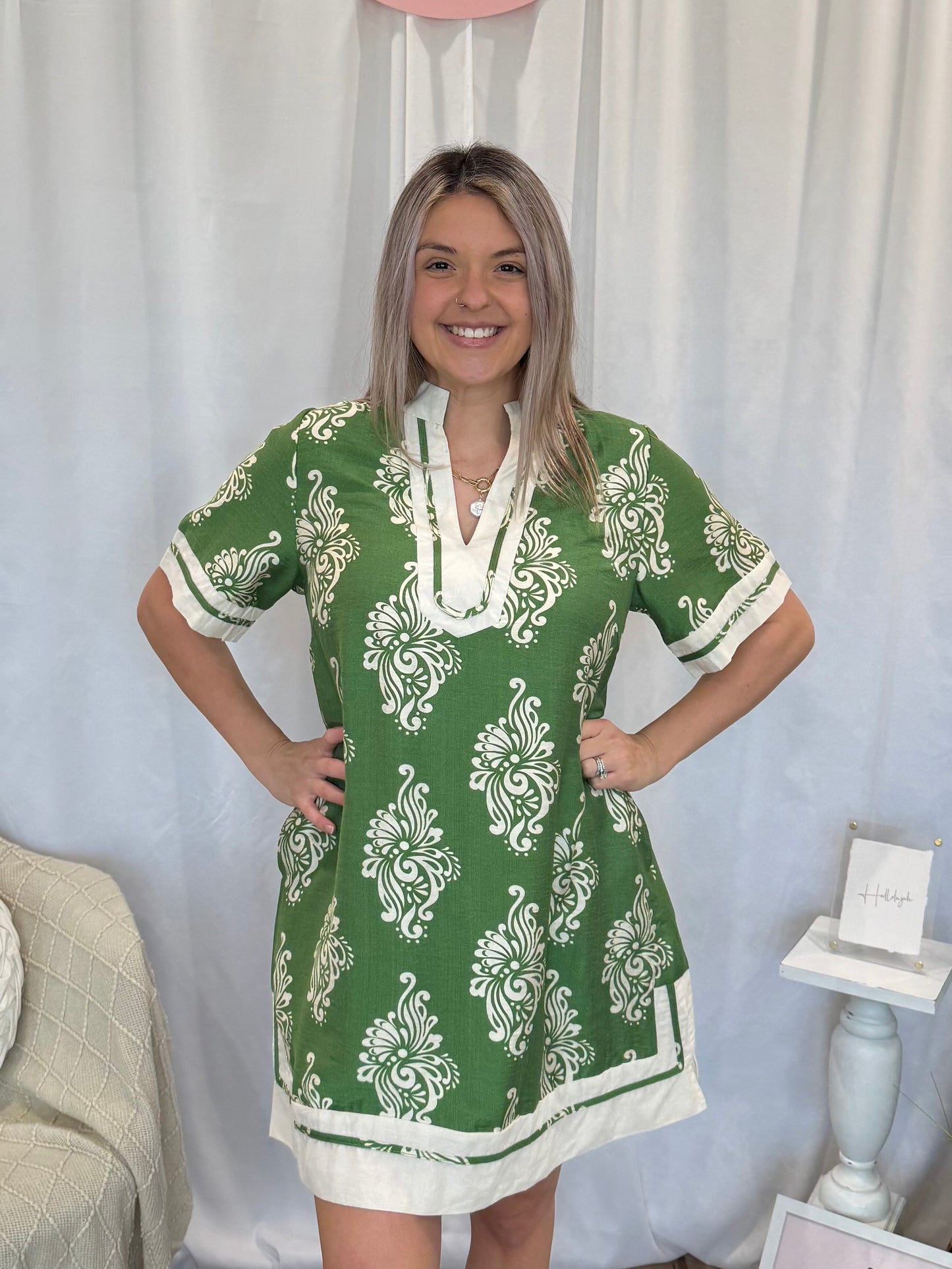 Southern Shore Dress (Pockets!)