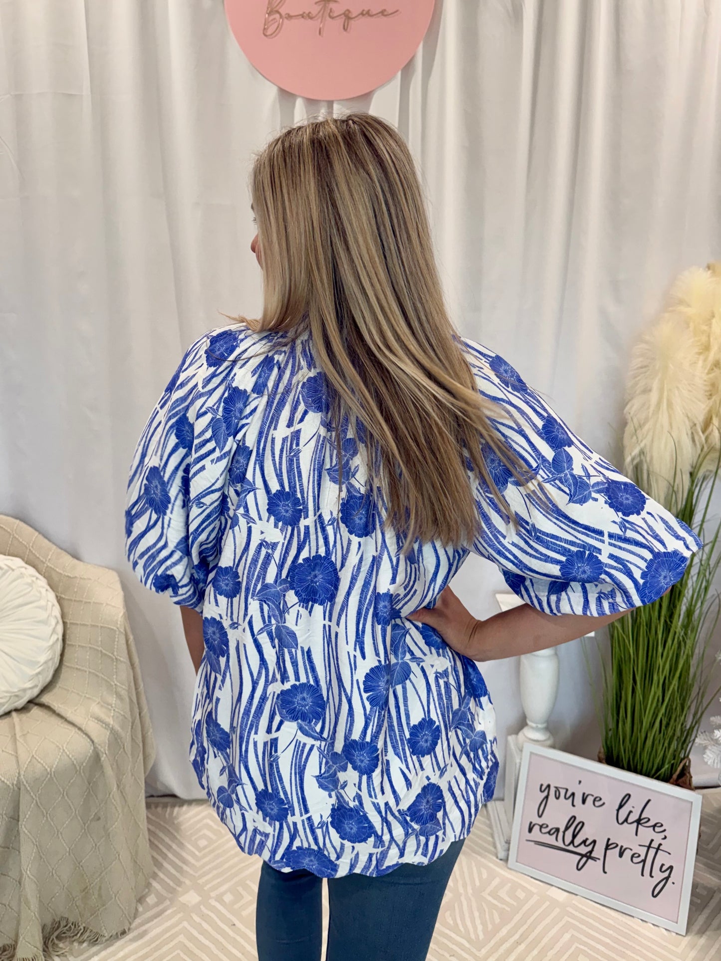 Fun Floral Top