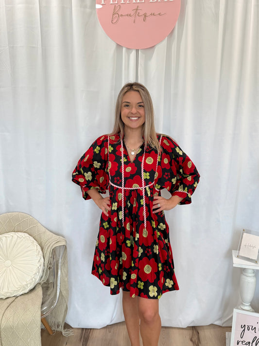 Raspberry Pear Dress