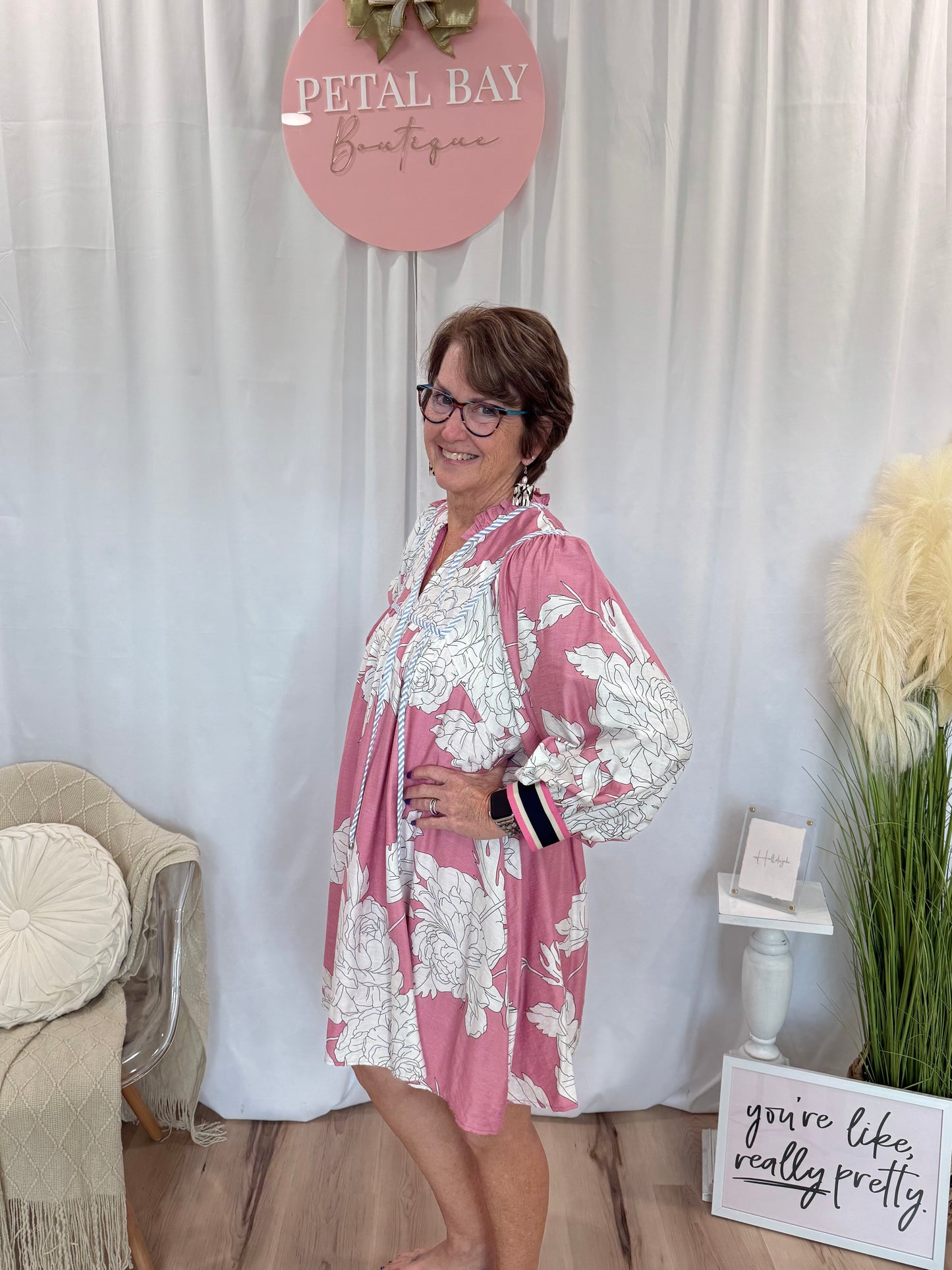 Rosé All Day Dress