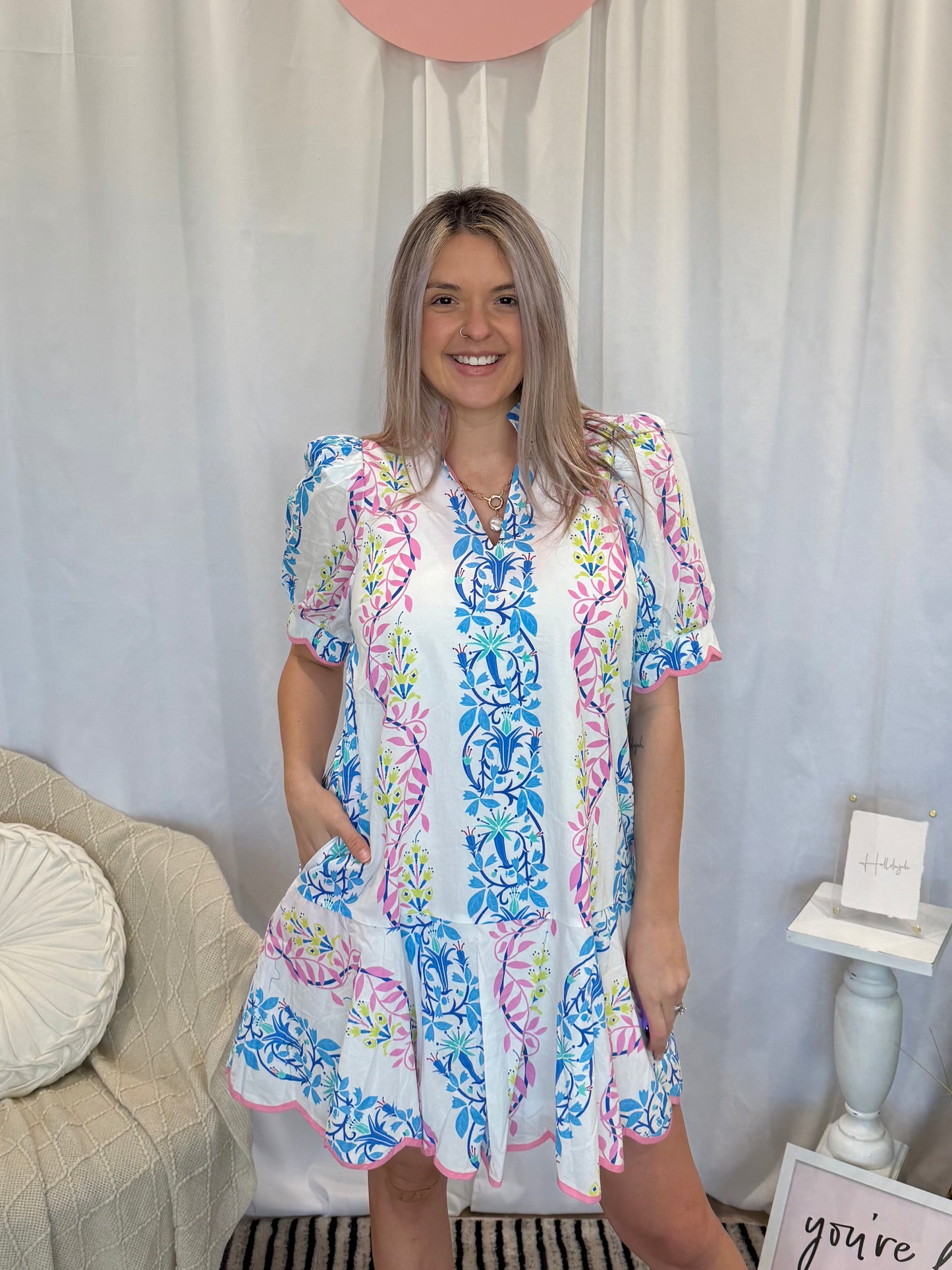 Cotton Candy Dress (Pockets!)