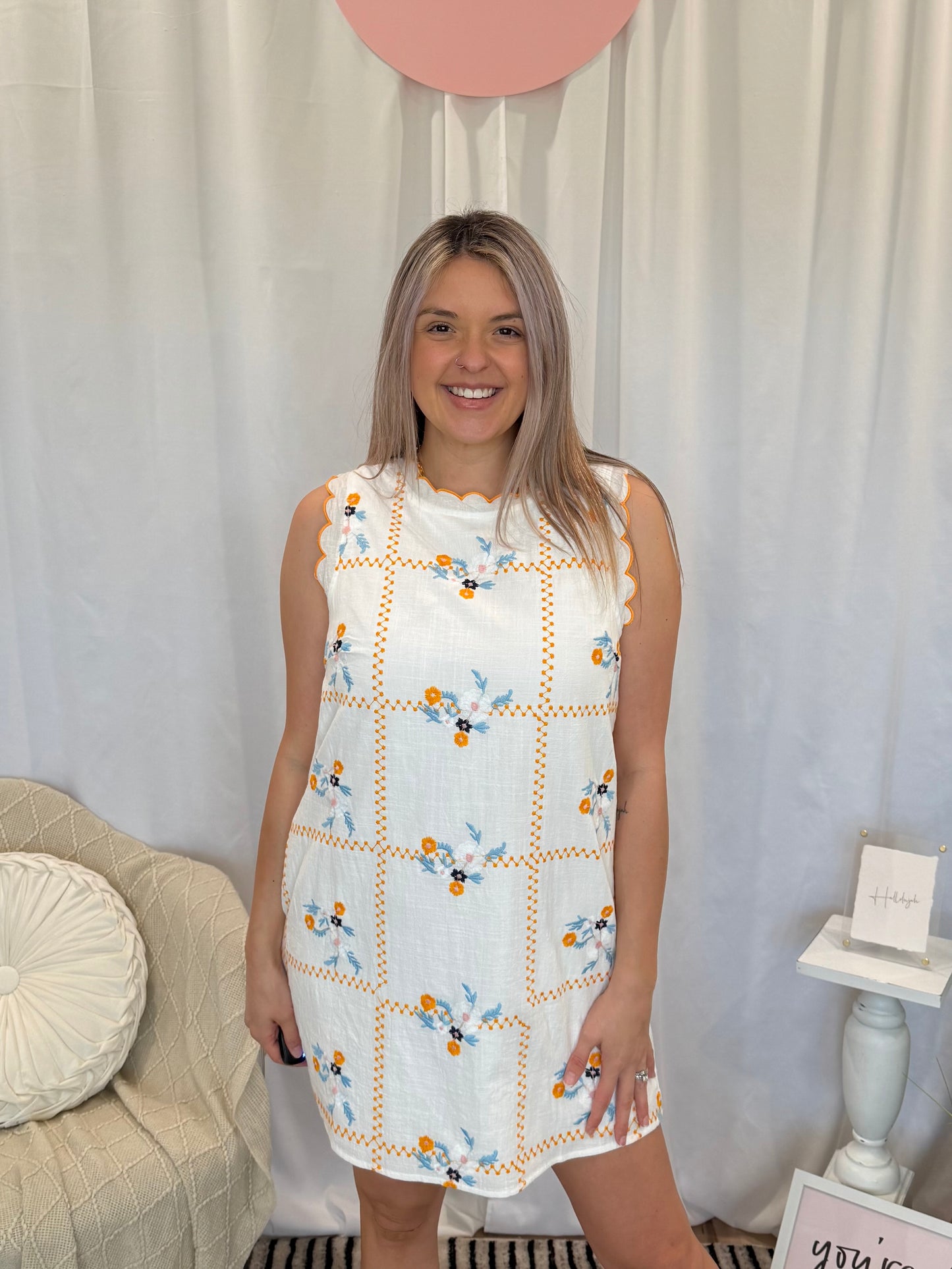 Beachside Pearl Dress (Pockets!)