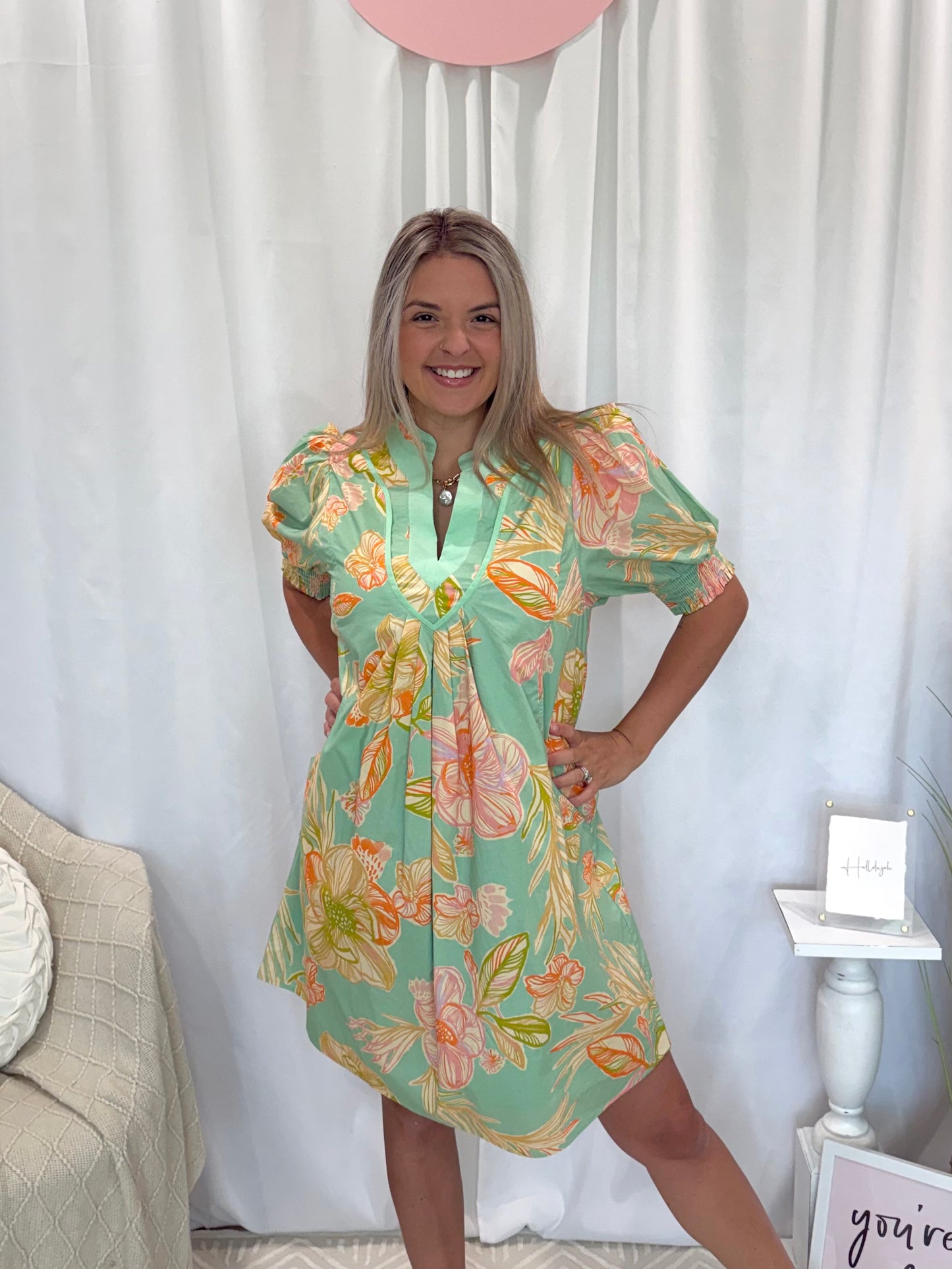 Summer Sunset Dress (Pockets!)