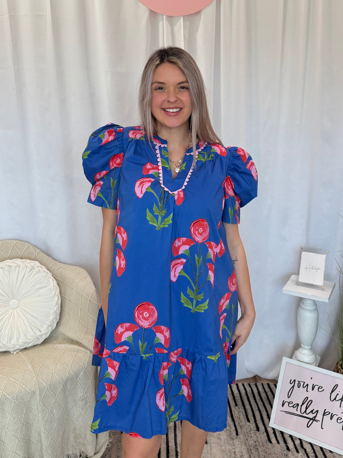 Pink Pop Berry Dress