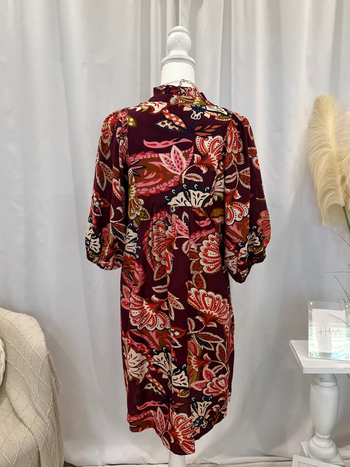 Raspberry Signature Style Dress