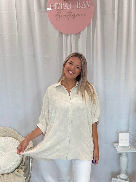 Lush Cream Top