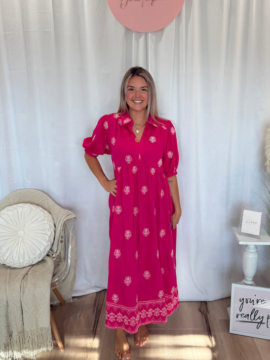 Pink Coral Dress