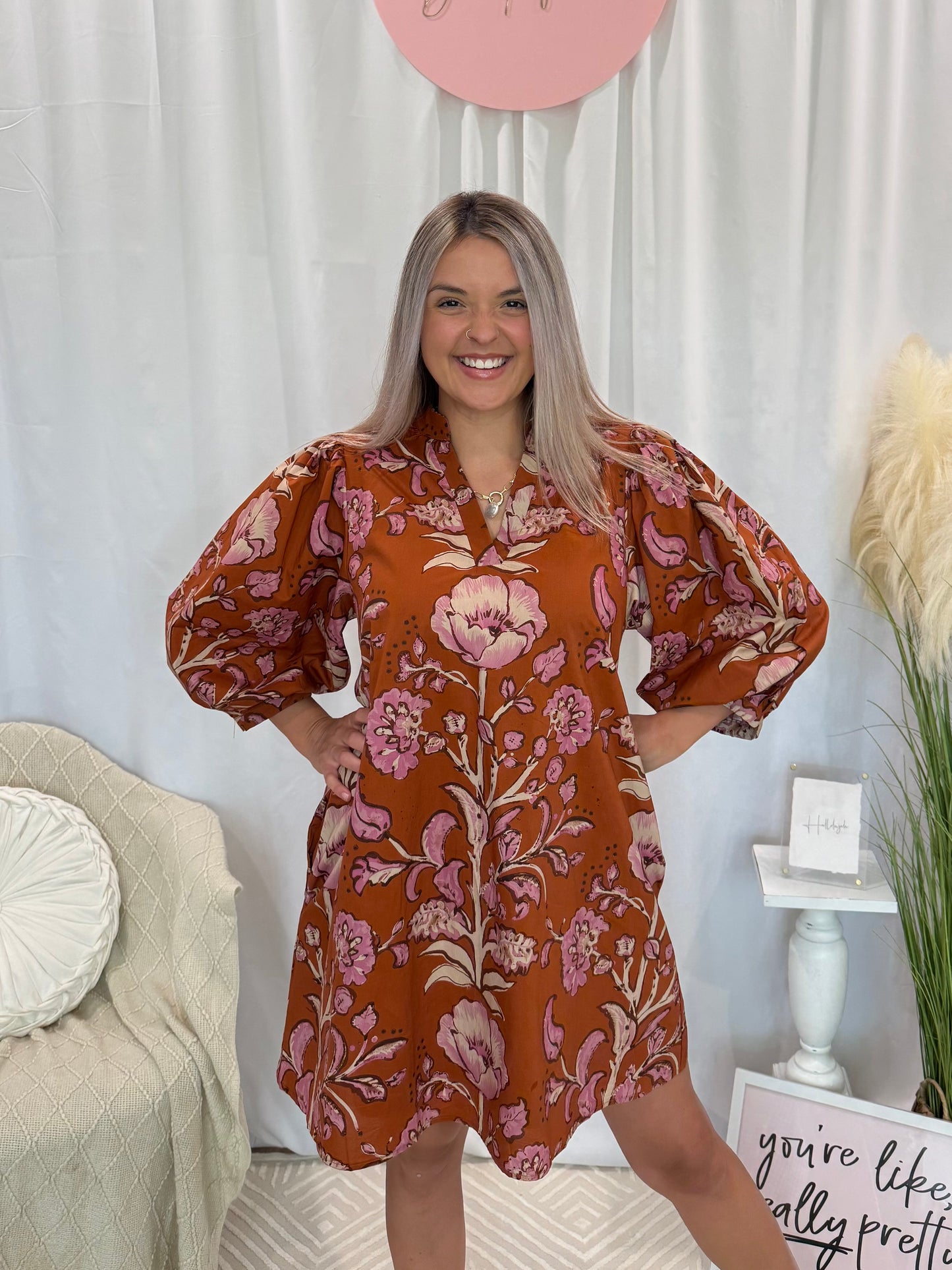 Perfect Pumpkin Dress (Pockets!)