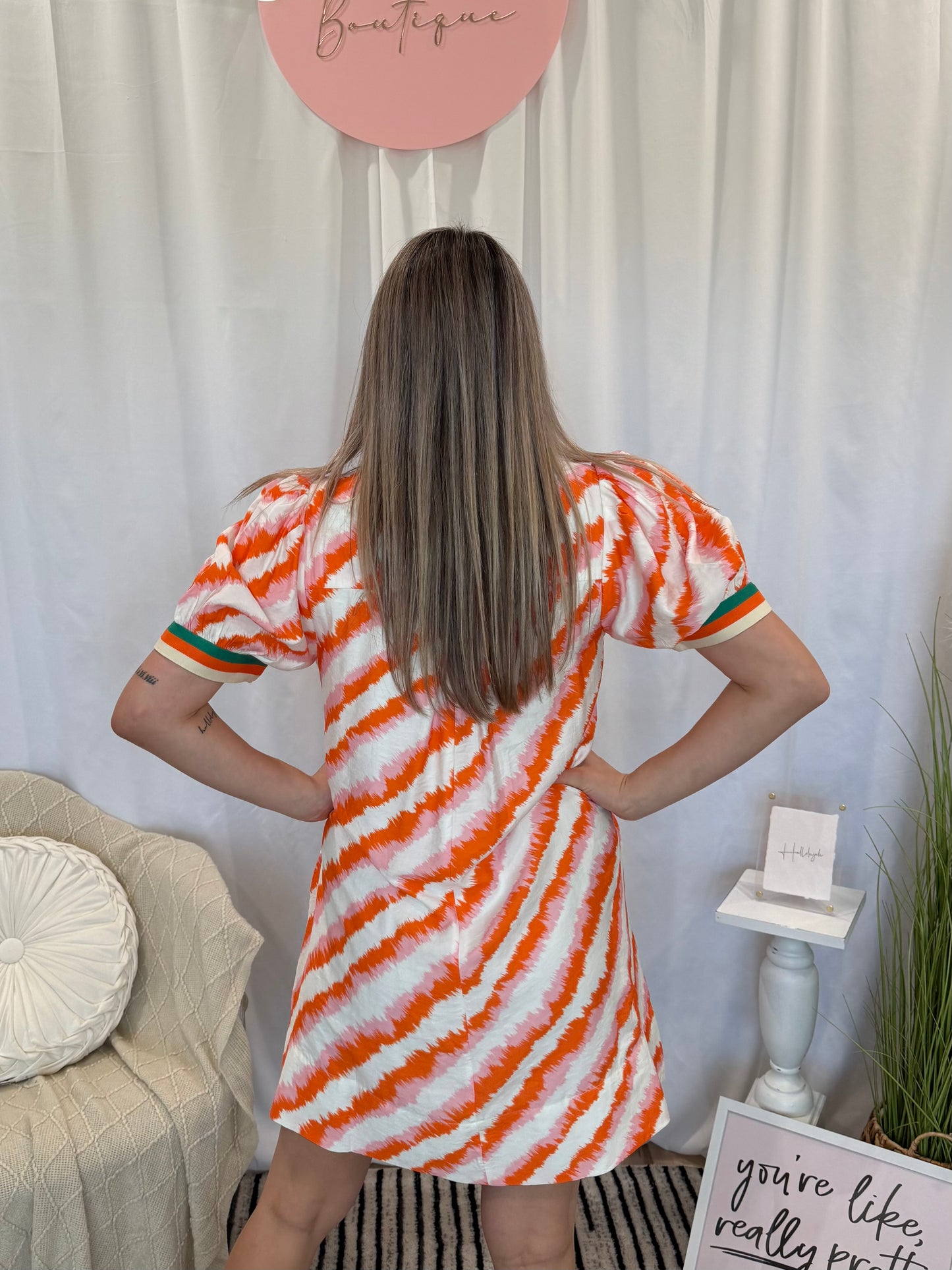 Soft Creamsicle Crush Dress (Pockets!)