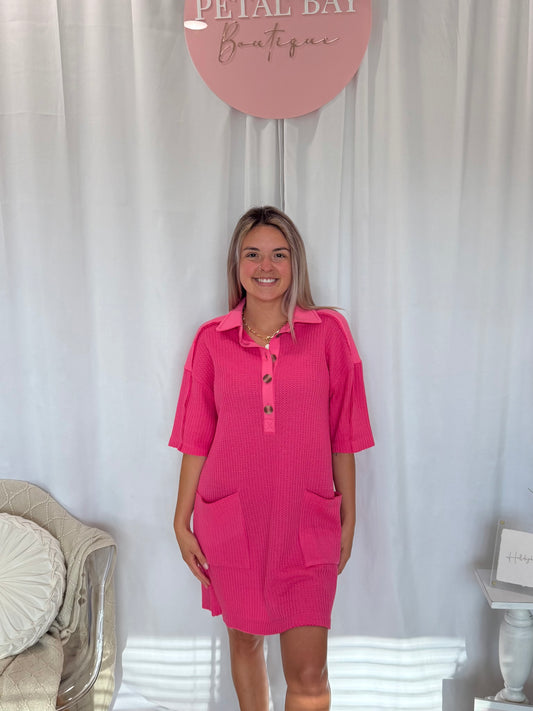 Pink Comfort Dress