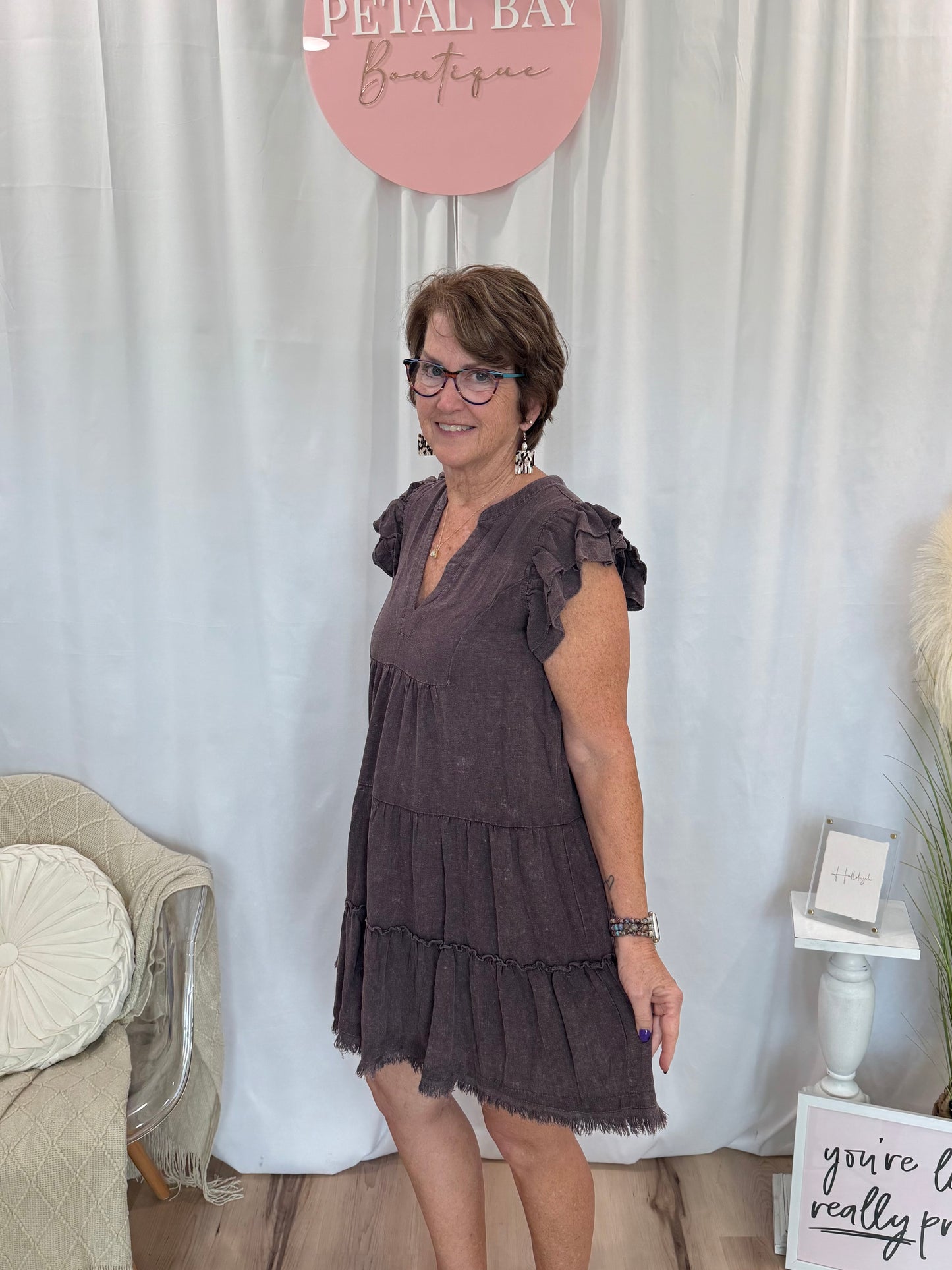 Ash Ruffe Dress