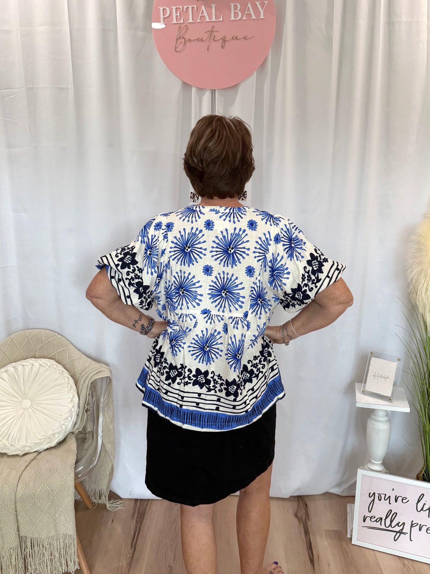 Blue Pop Top