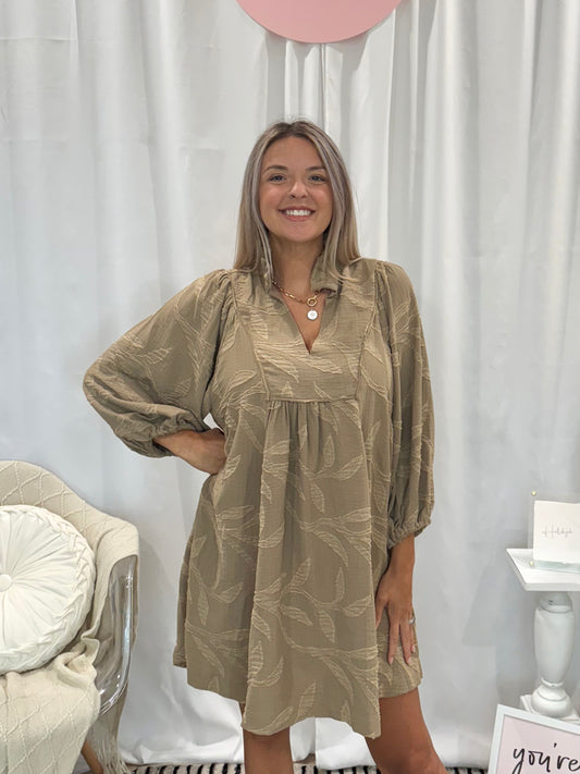 Signature Taupe Dress